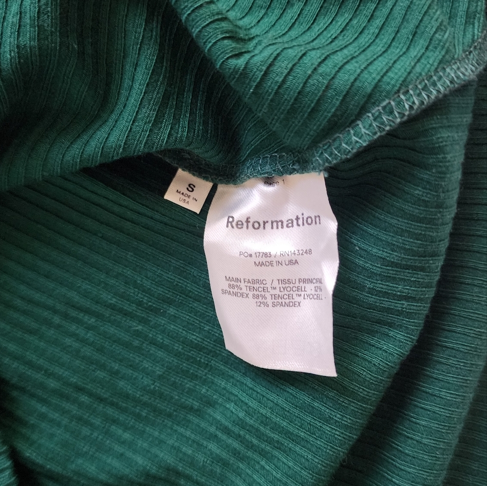 REFORMATION 'Maya' Ribbed Knit Dress - Picture 5 of 5